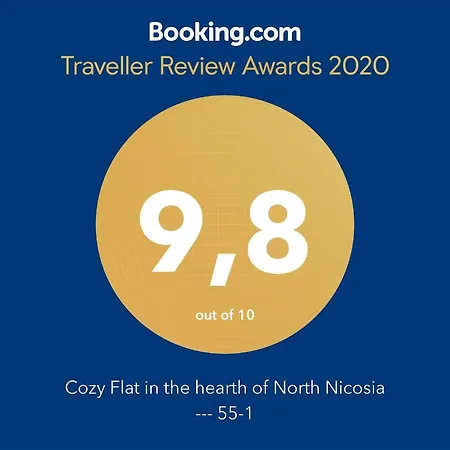 Cozy Flat In The Heart Of North --- 55-1 * Nicosia